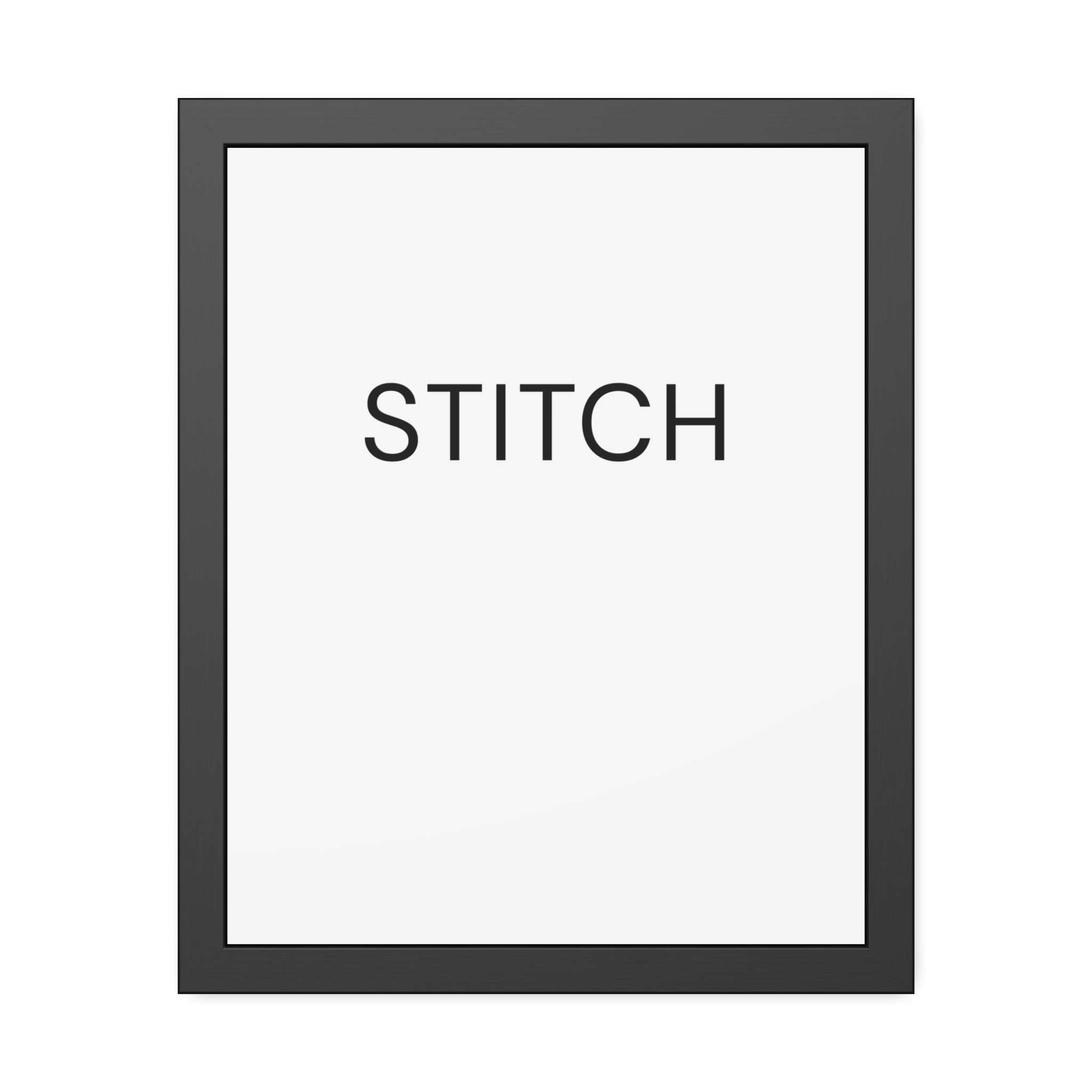 Stich | Framed Print