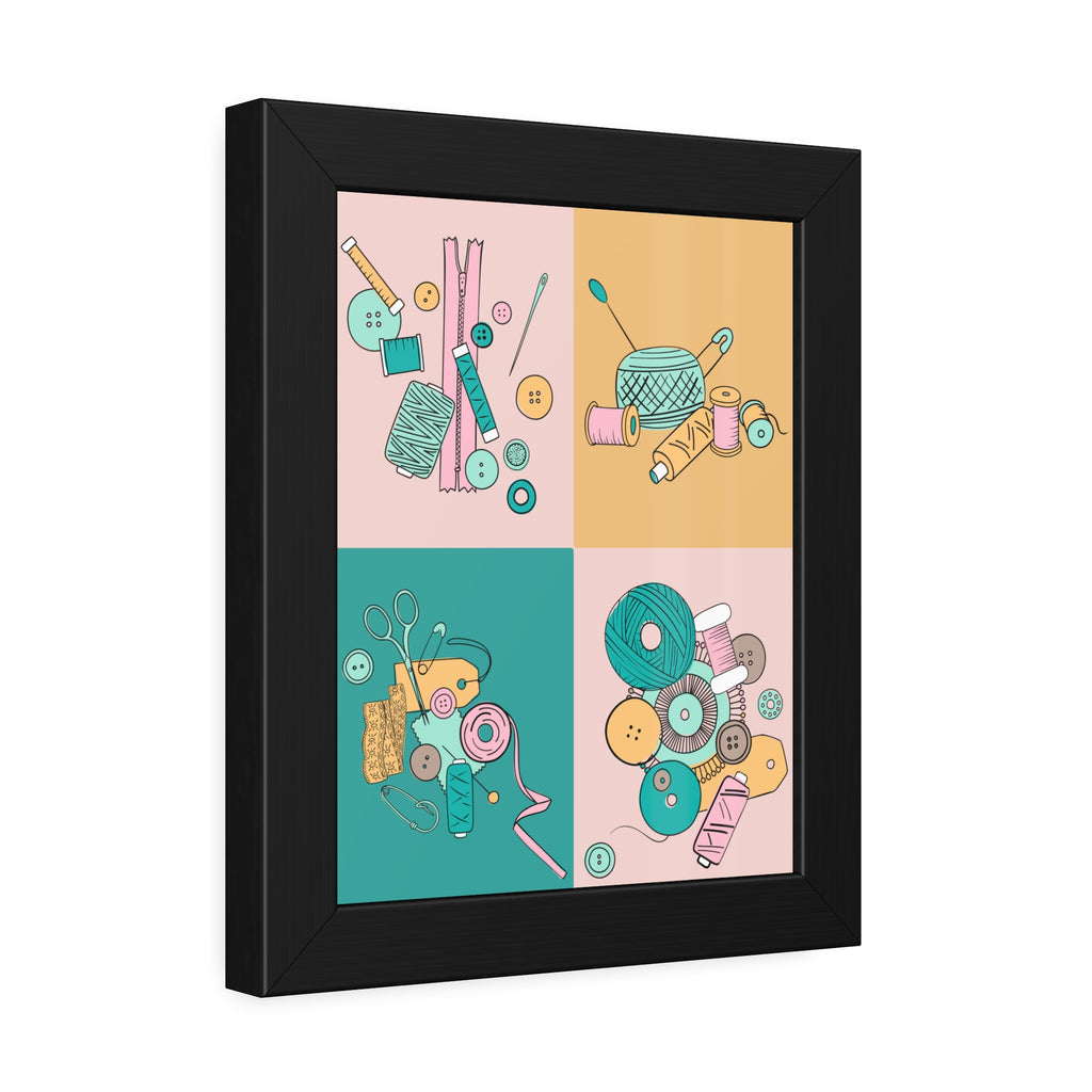 Craft Collage | Framed Print