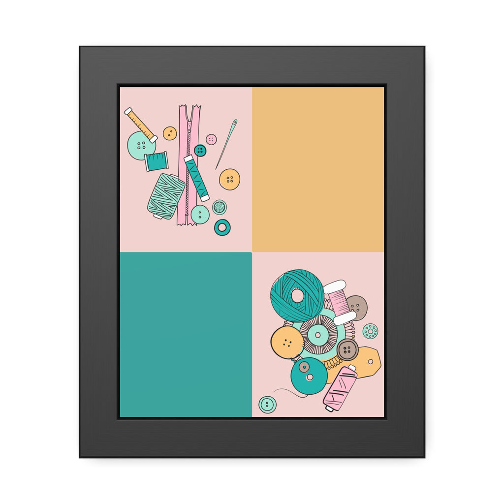 Color & Craft | Framed Print