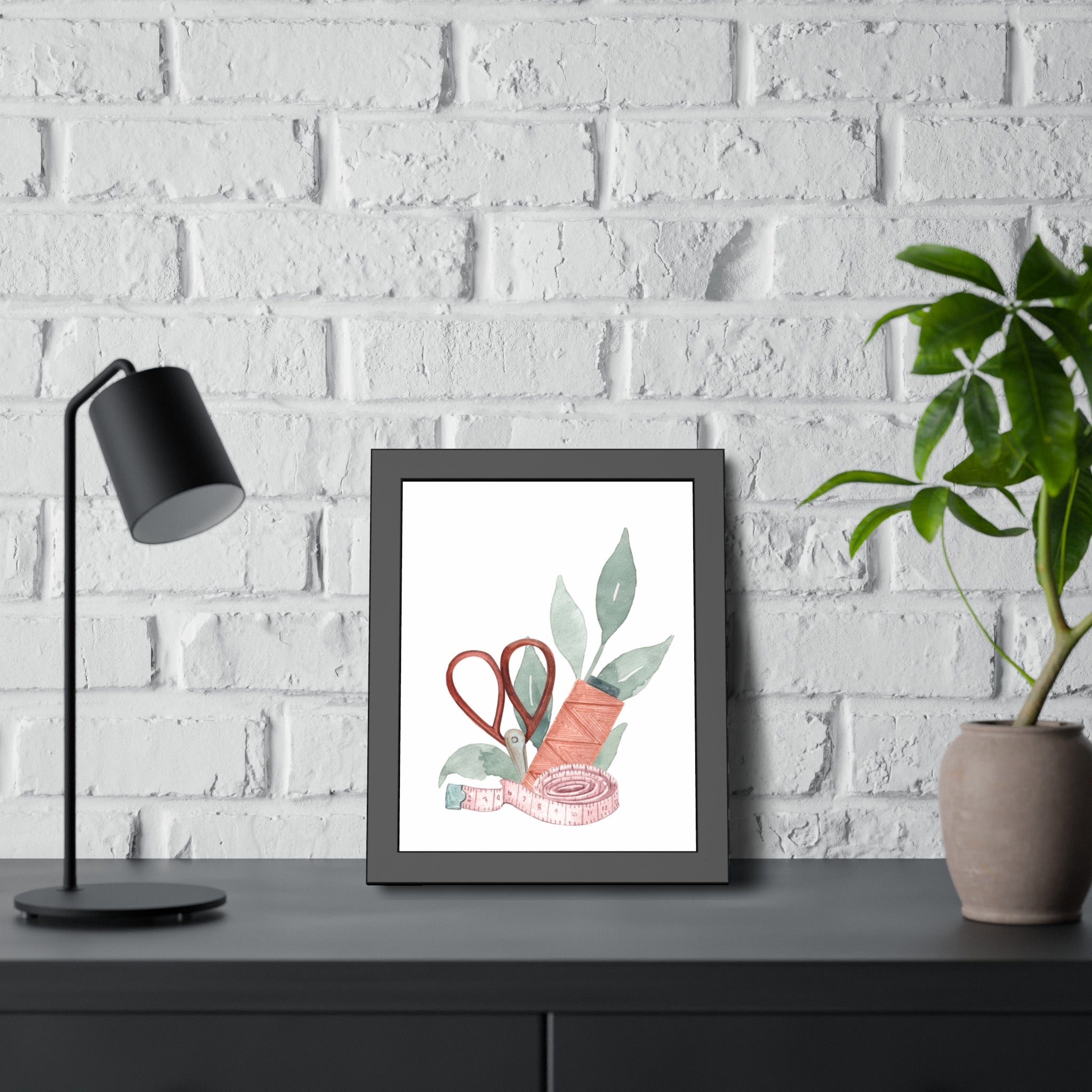 Gathered Tools | Framed Print