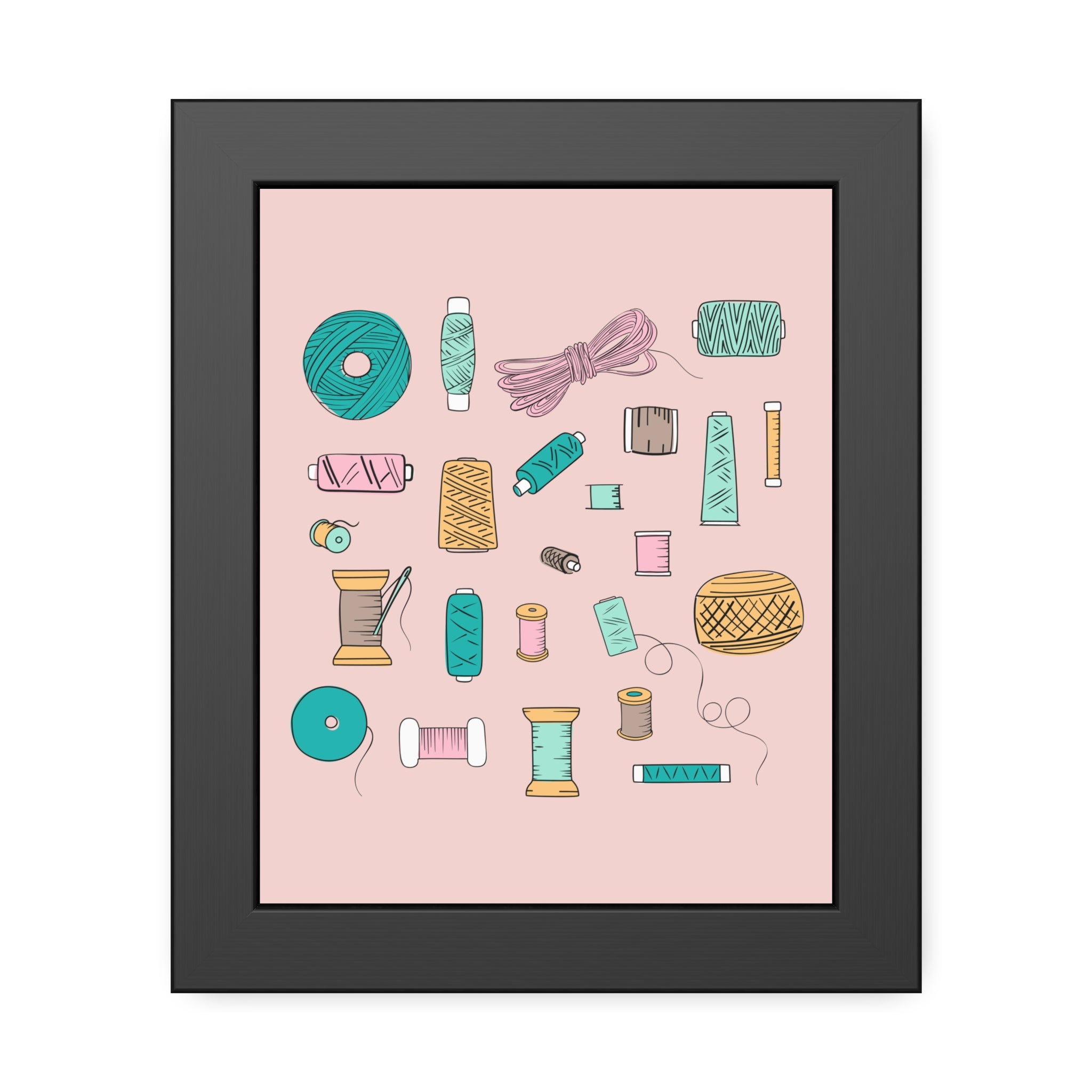 Studio Scatter | Framed Print