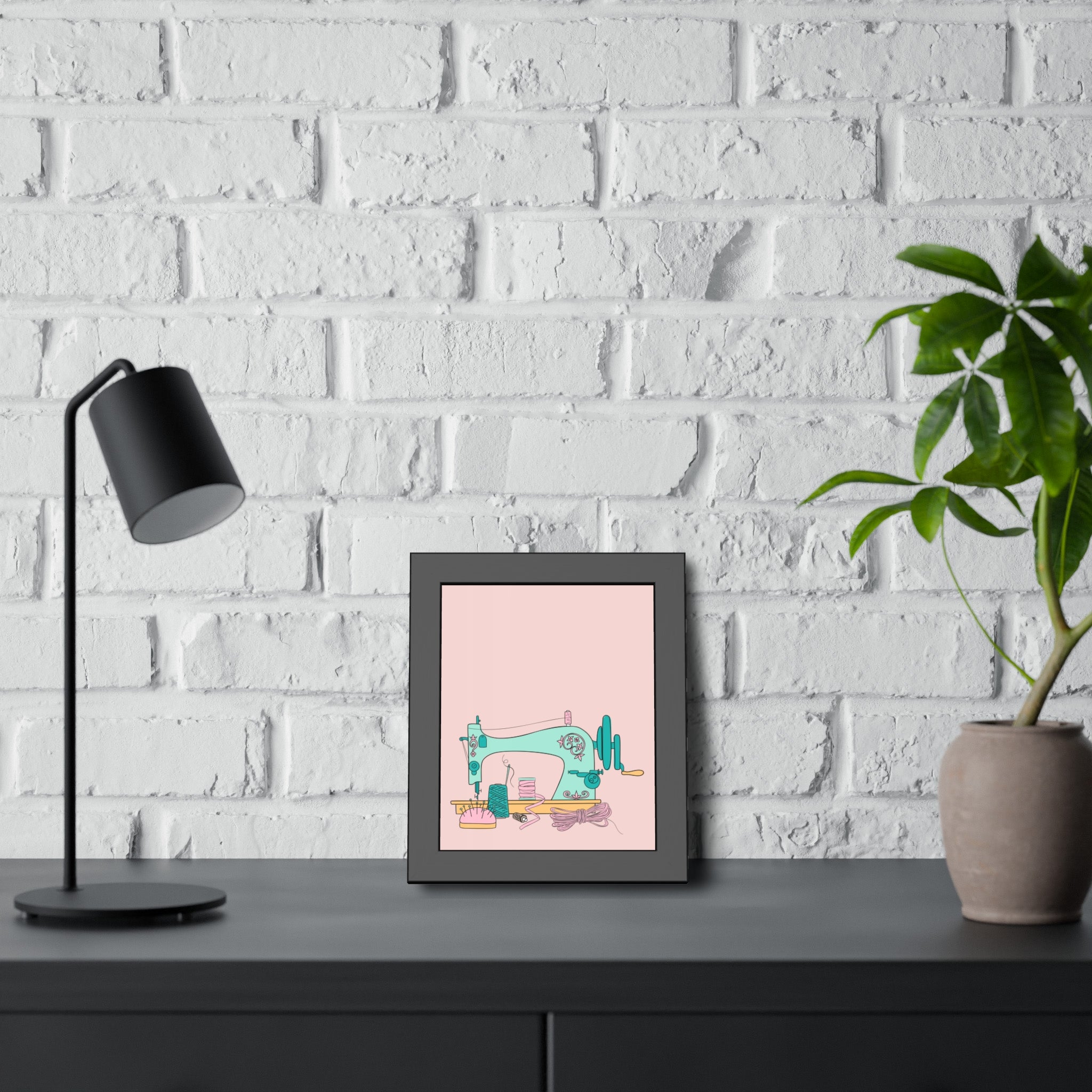Bright Stitch | Framed Print