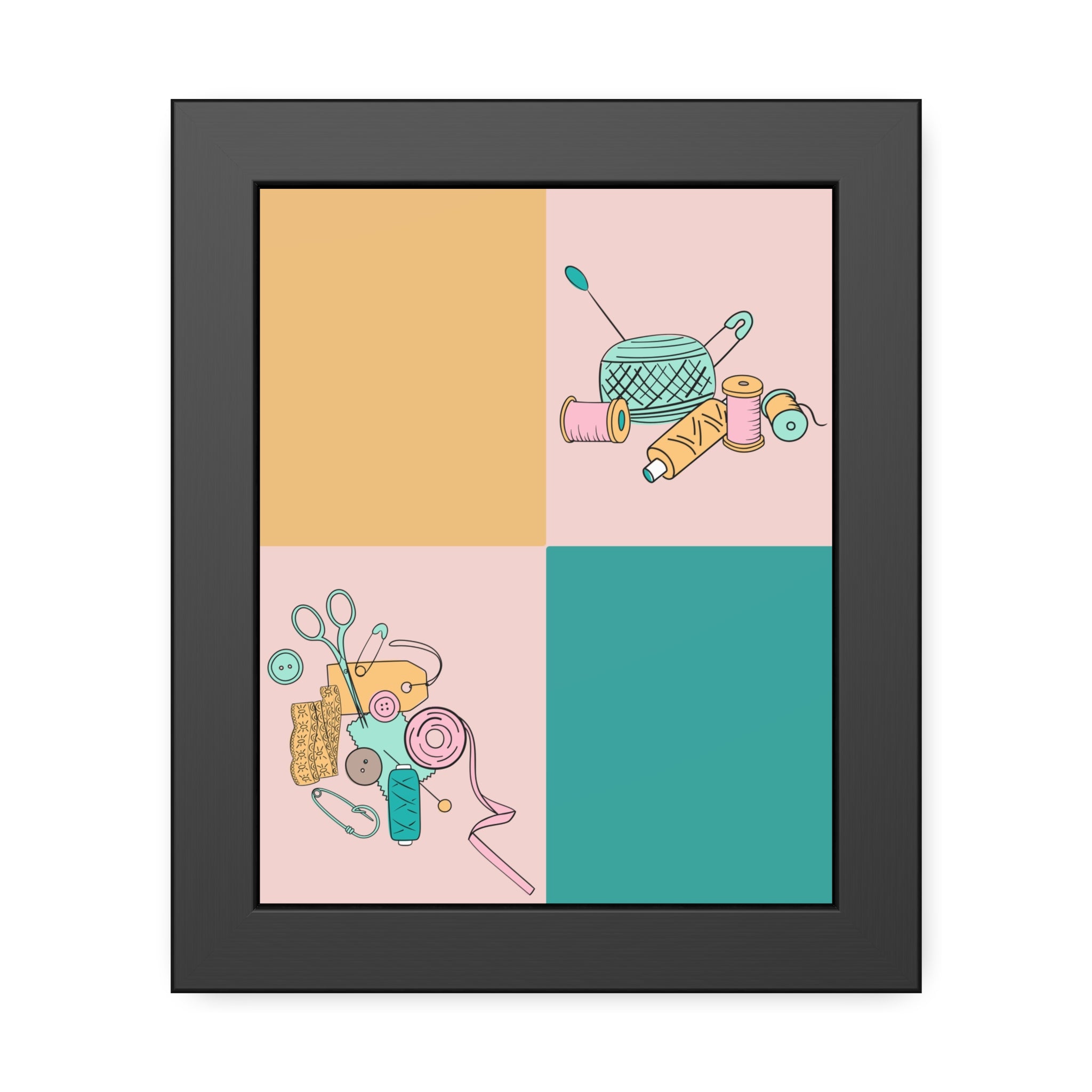 Block & Stitch | Framed Print
