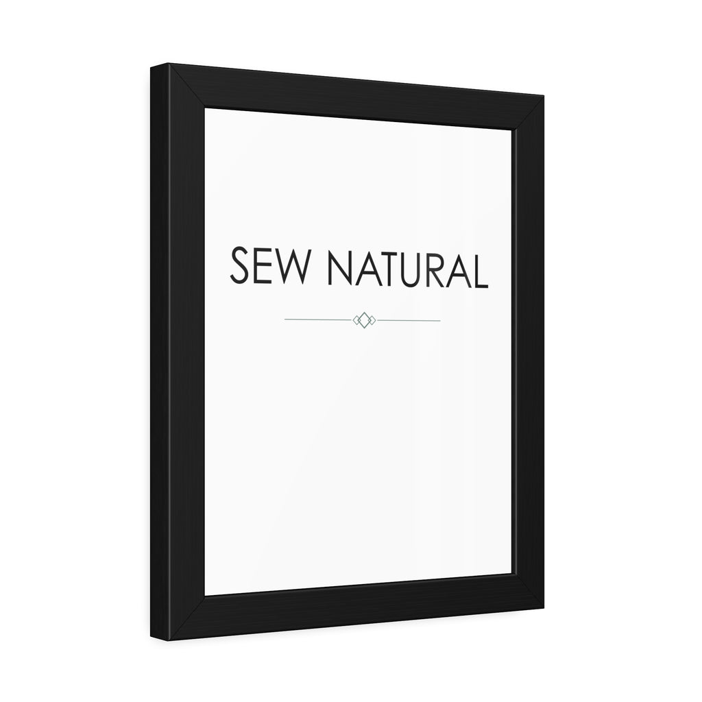Sew Natural | Framed Print