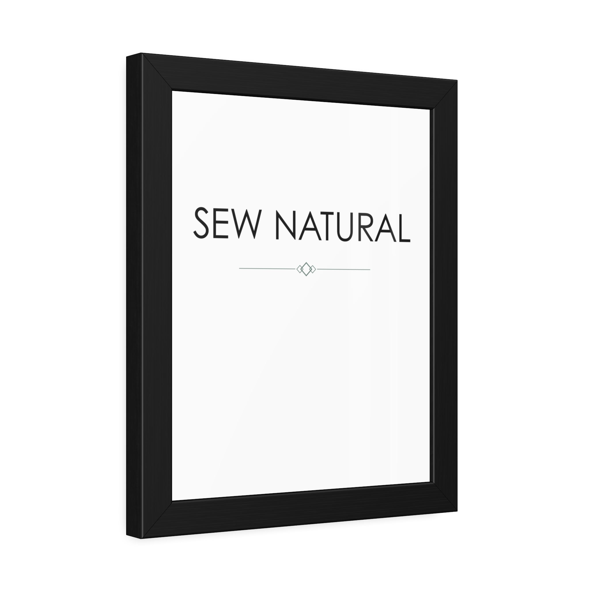 Sew Natural | Framed Print