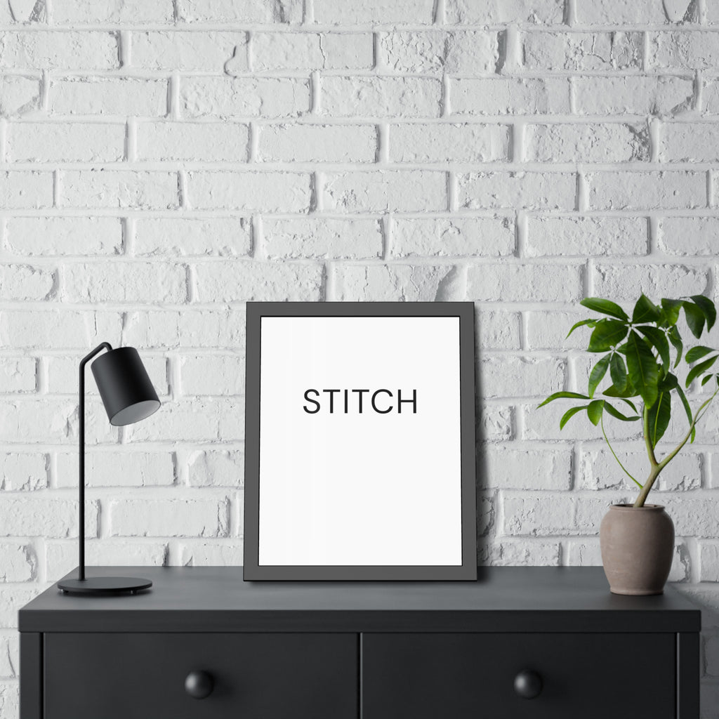 Stich | Framed Print
