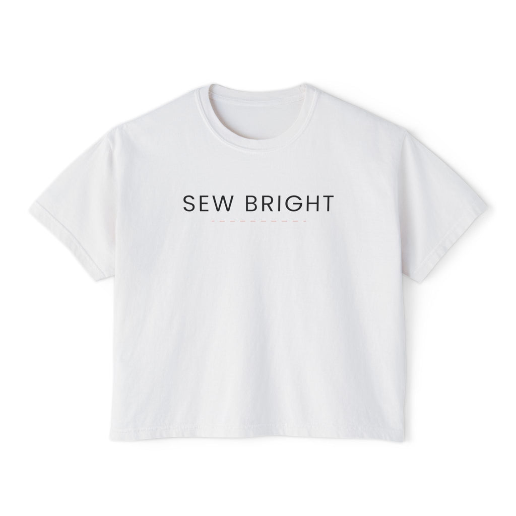 Sew Bright | Women's Boxy T-Shirt