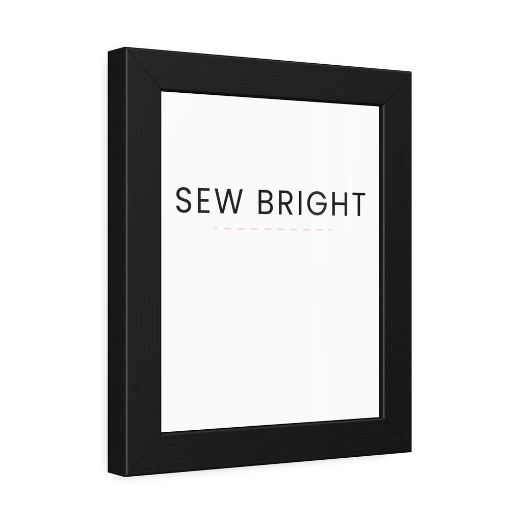 Sew Bright | Framed Print