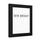 Sew Bright | Framed Print
