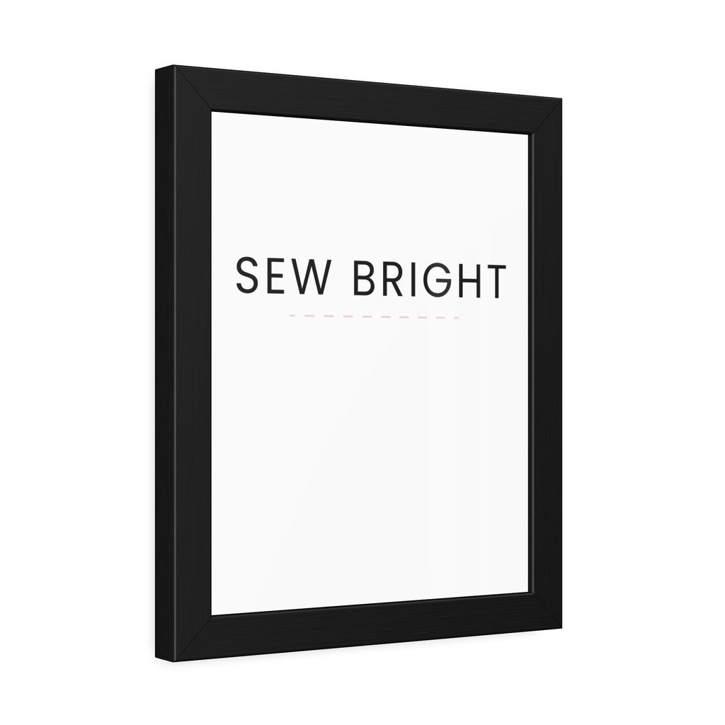 Sew Bright | Framed Print