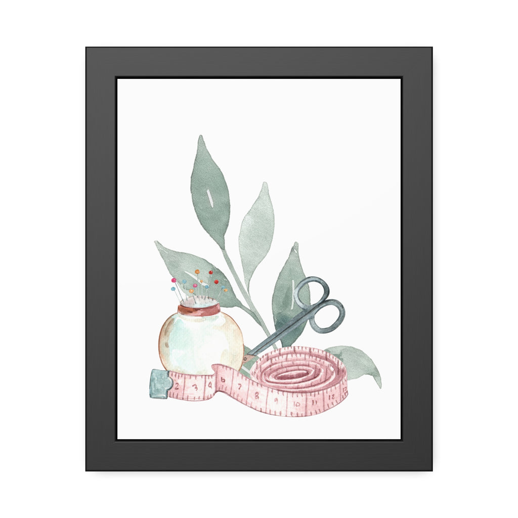 Gather & Measure | Framed Print