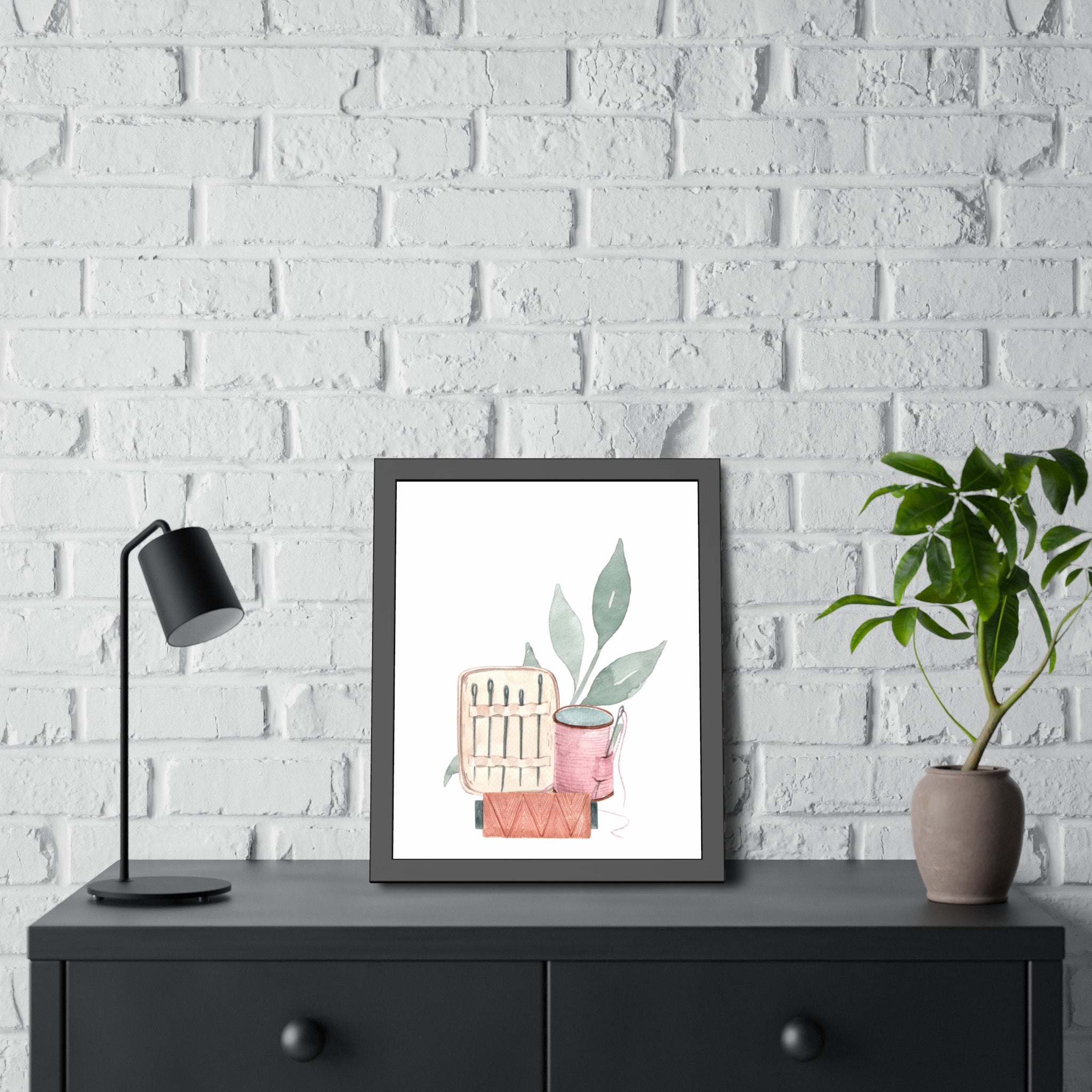 Gathered Threads | Framed Print