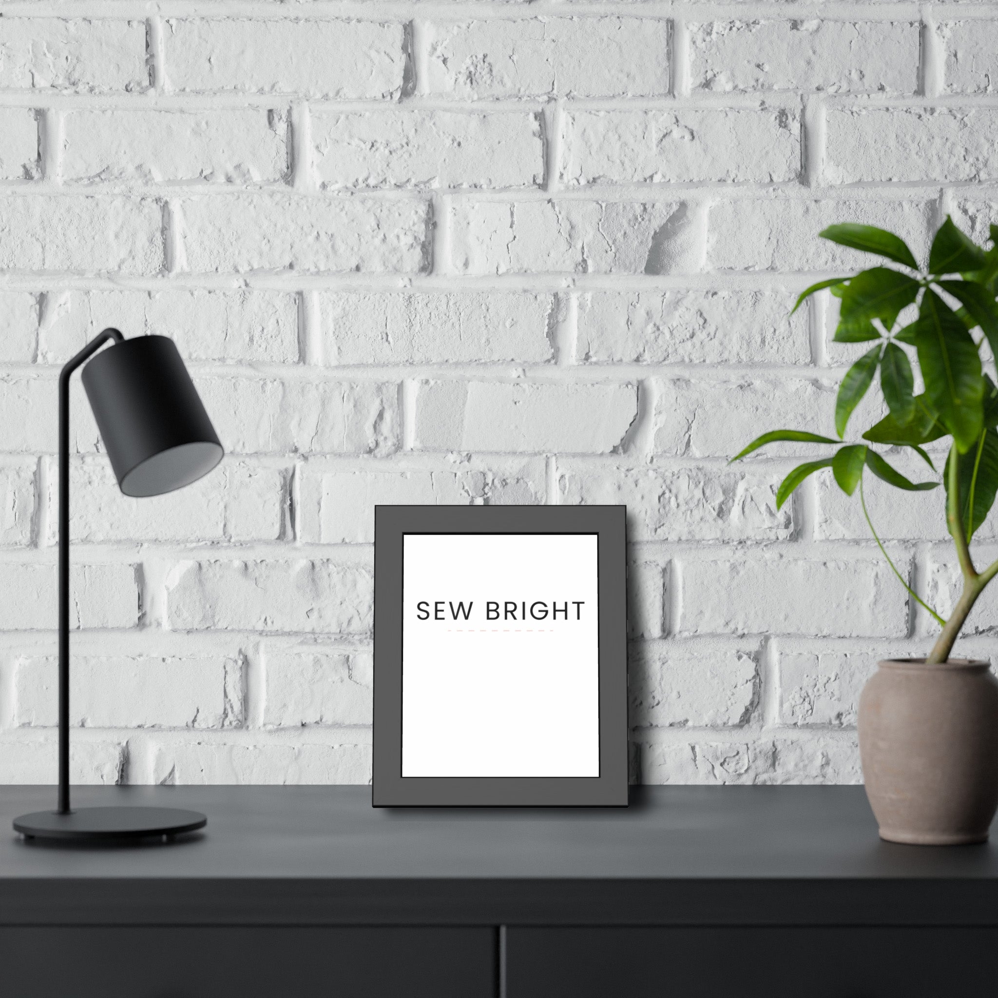 Sew Bright | Framed Print