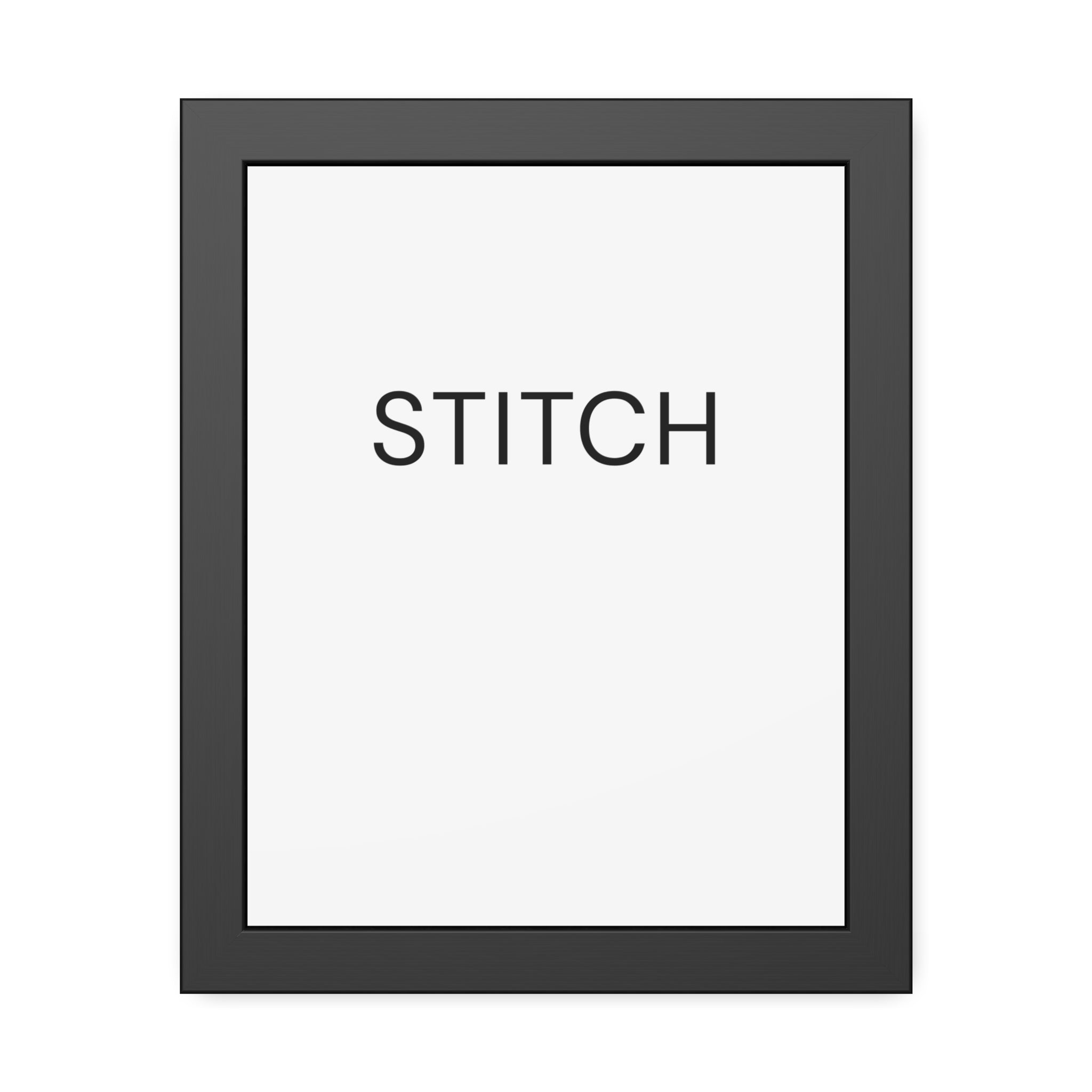 Stich | Framed Print