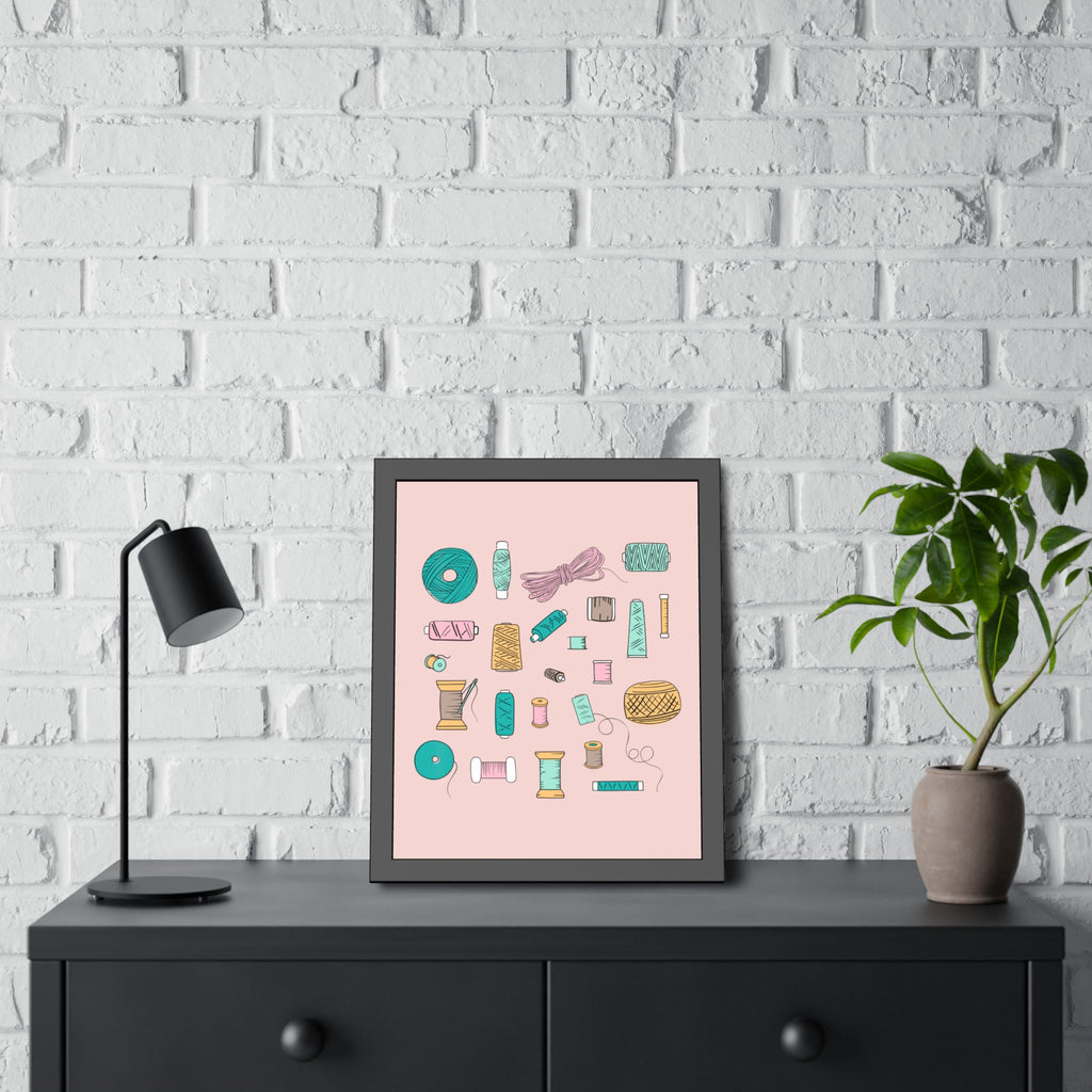 Studio Scatter | Framed Print