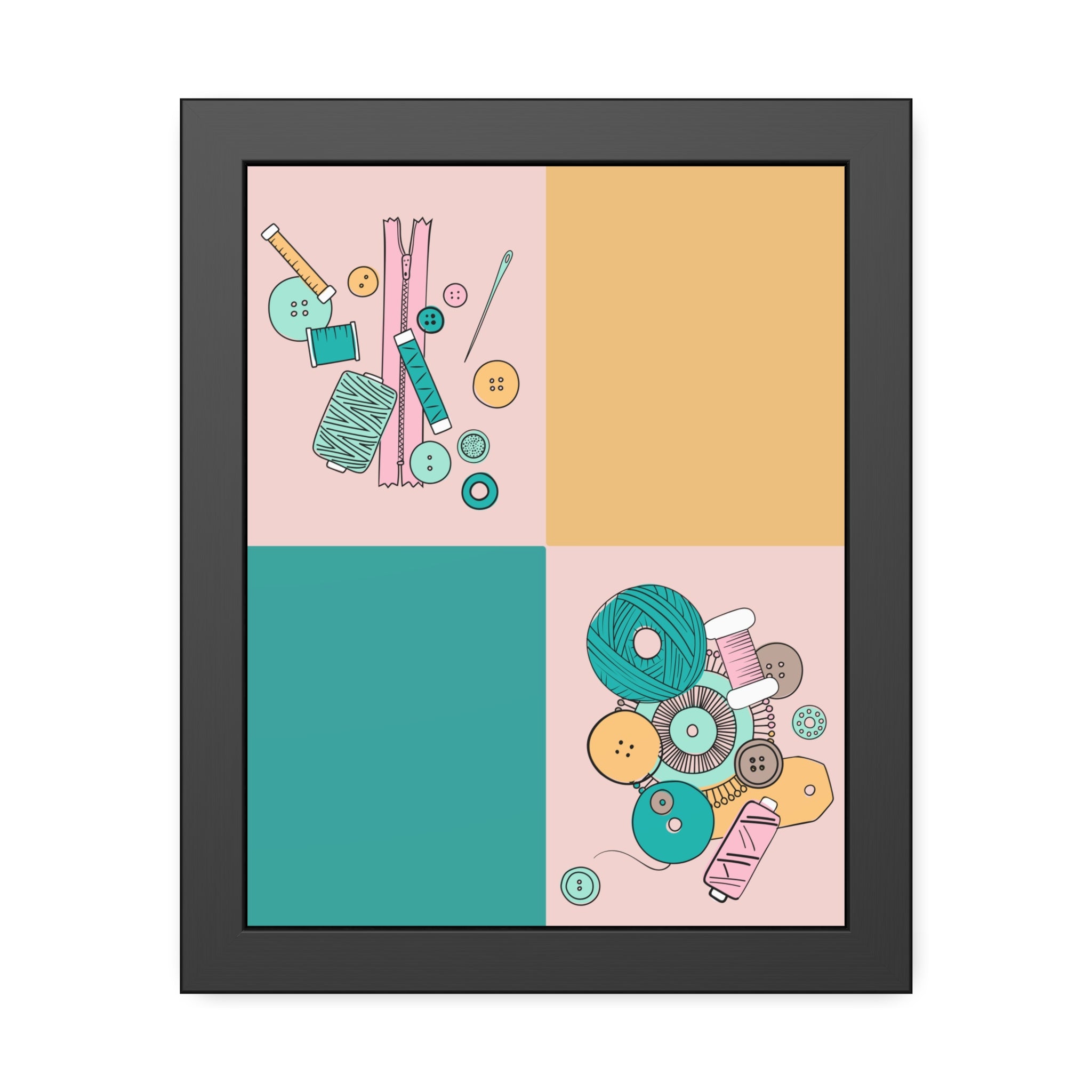 Color & Craft | Framed Print