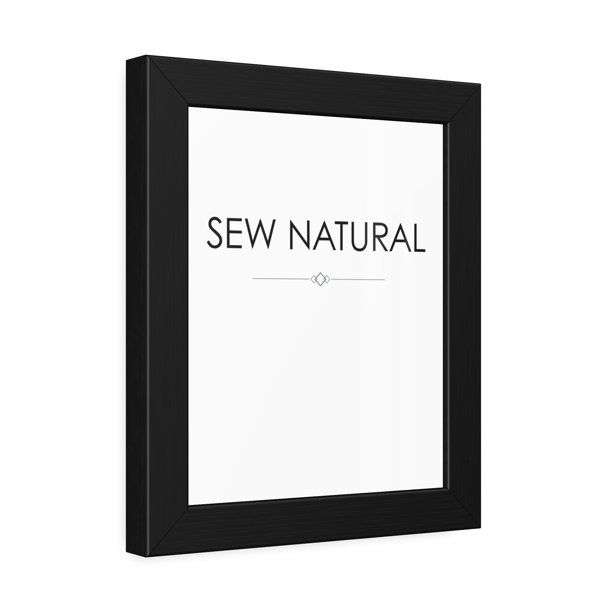 Sew Natural | Framed Print