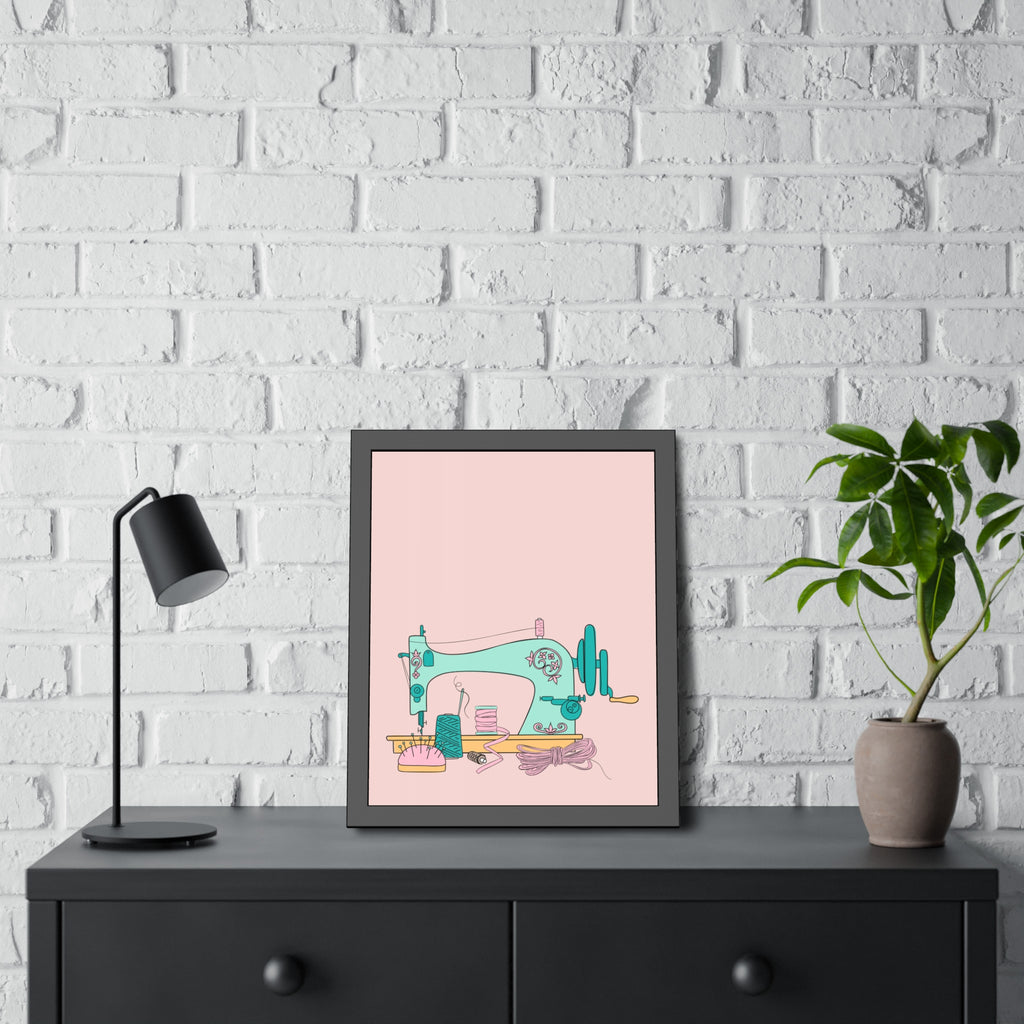 Bright Stitch | Framed Print
