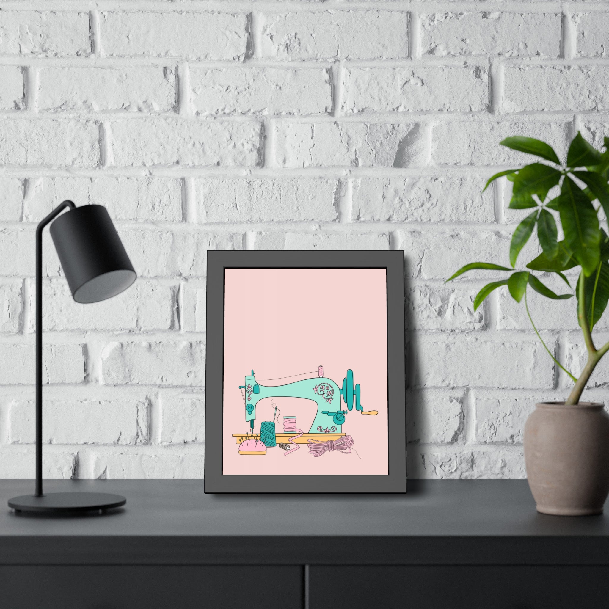 Bright Stitch | Framed Print