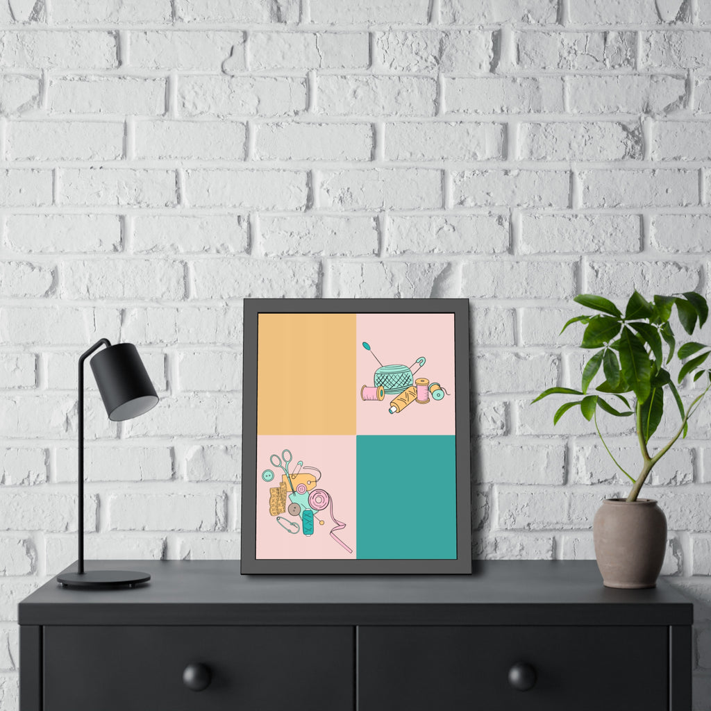 Block & Stitch | Framed Print