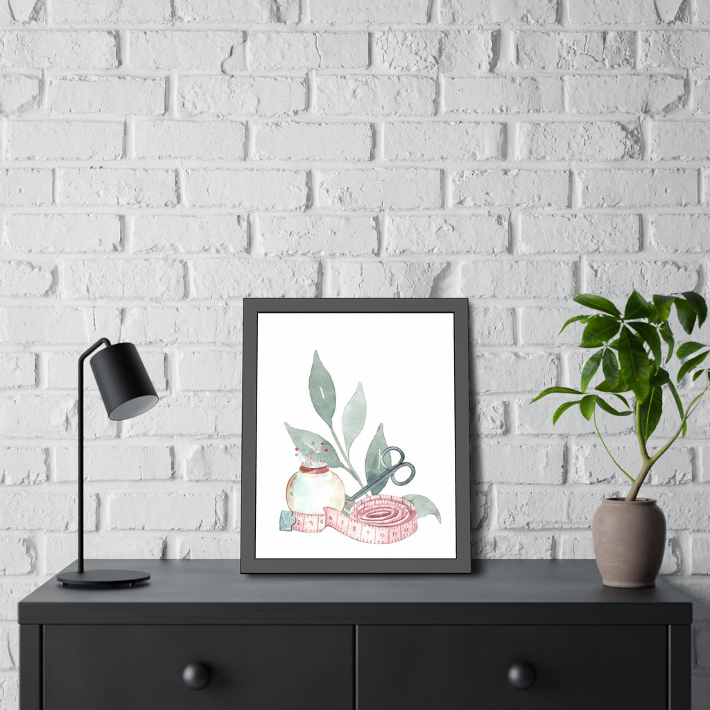 Gather & Measure | Framed Print