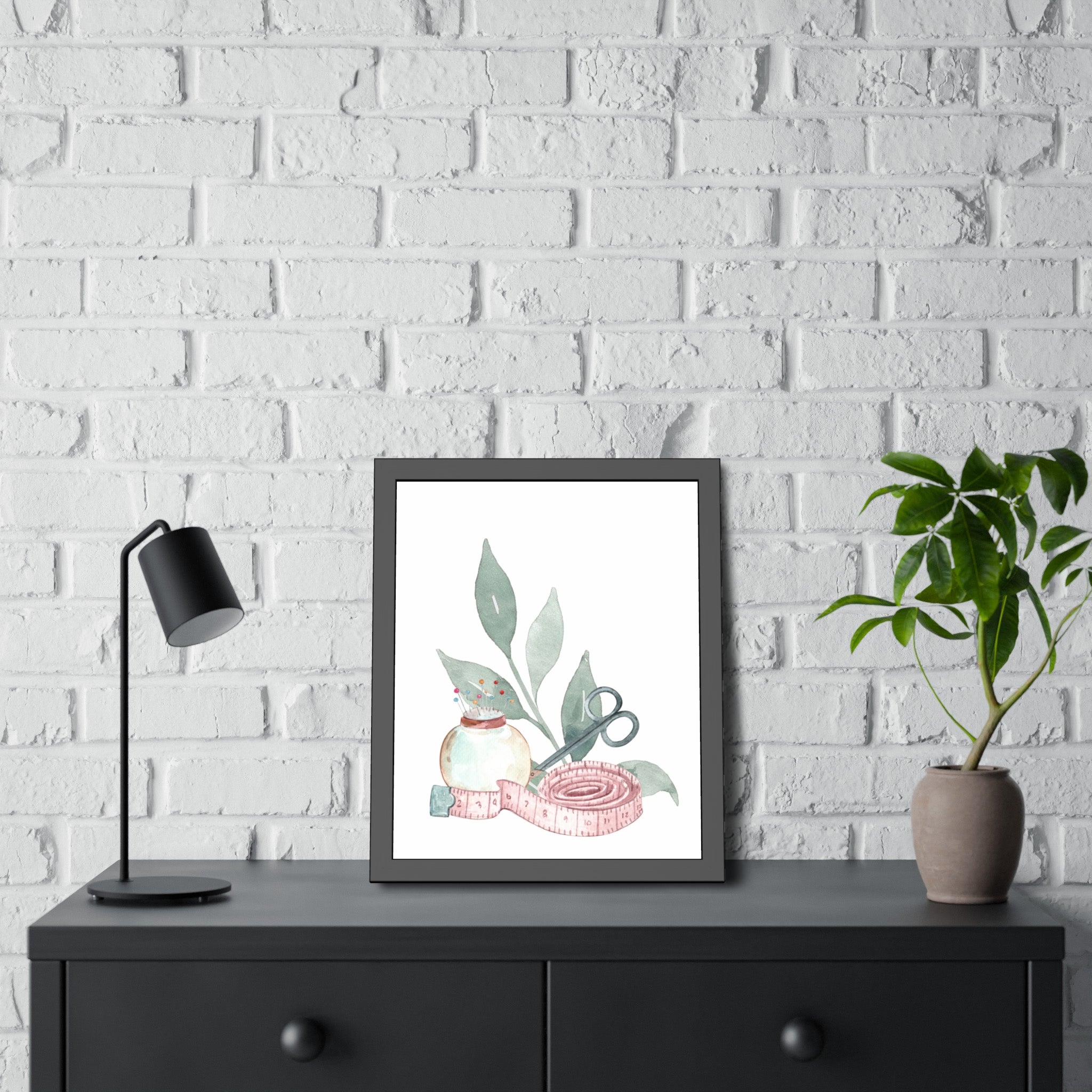 Gather & Measure | Framed Print