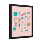 Studio Scatter | Framed Print