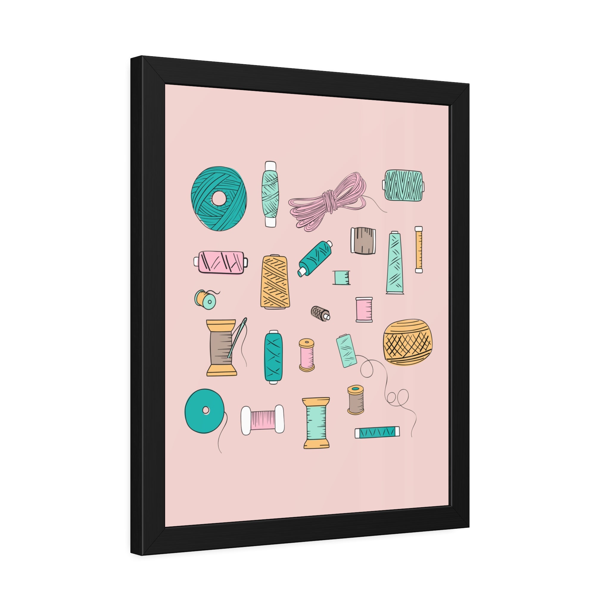 Studio Scatter | Framed Print