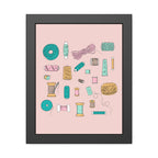 Studio Scatter | Framed Print