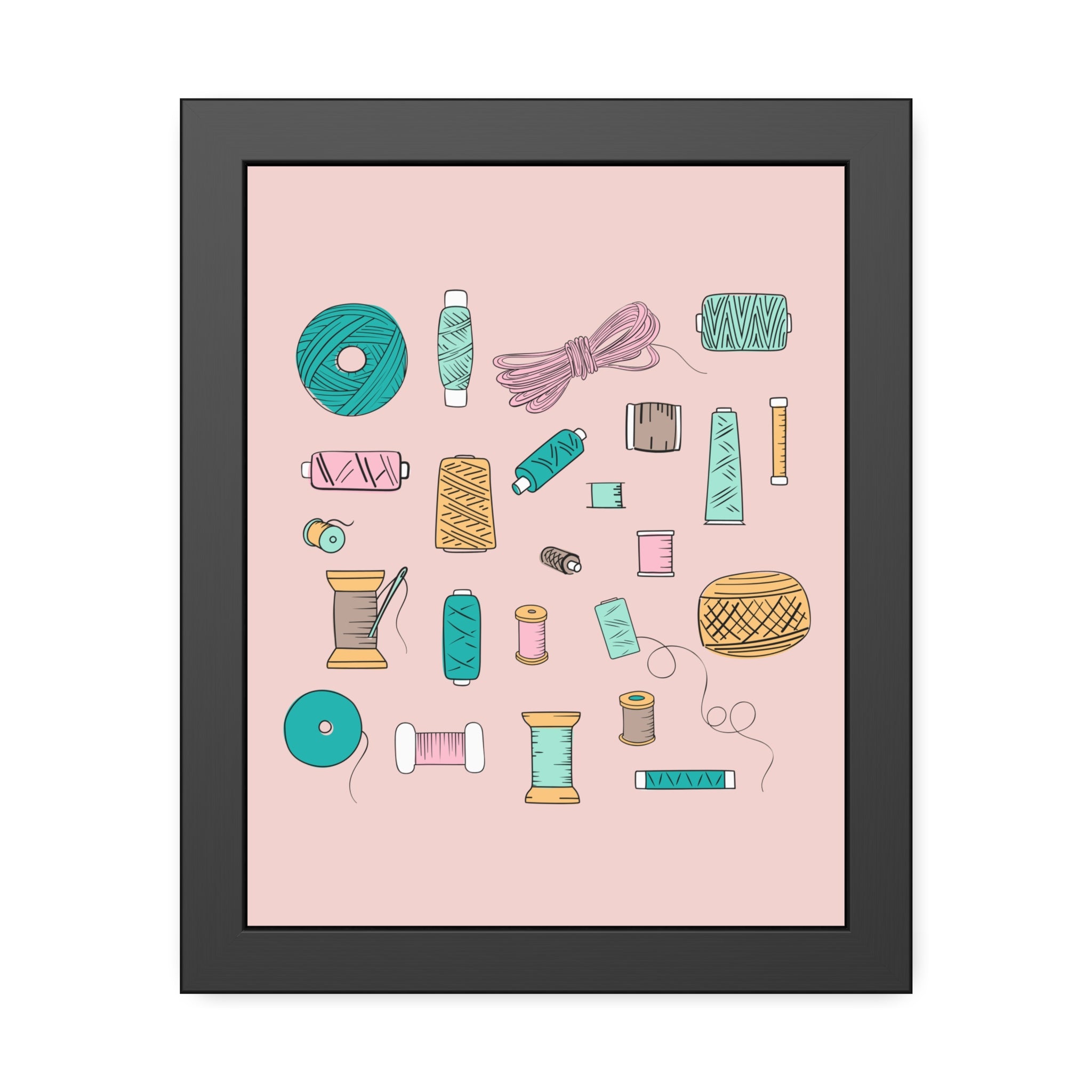 Studio Scatter | Framed Print