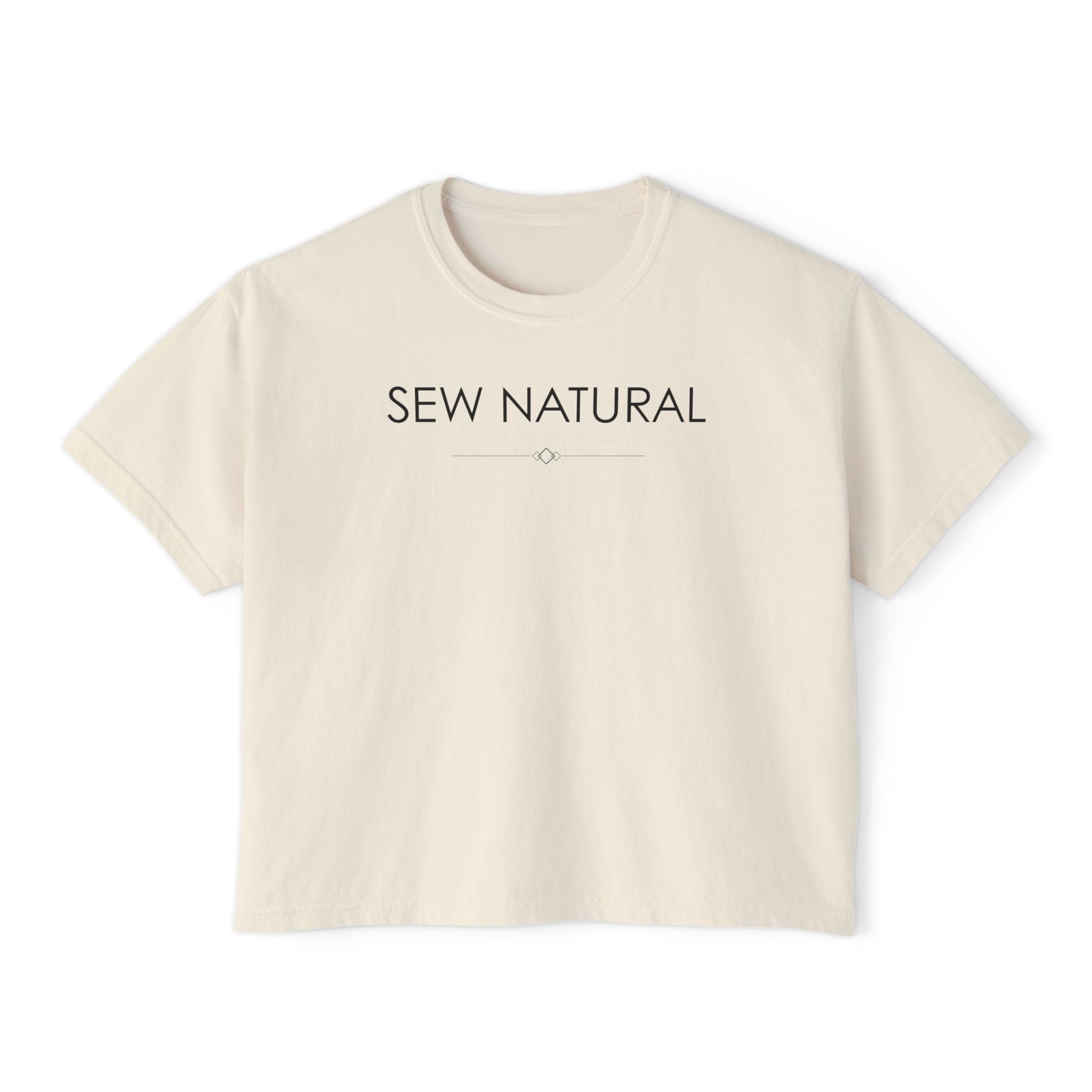 Sew Natural | Women's Boxy T-Shirt