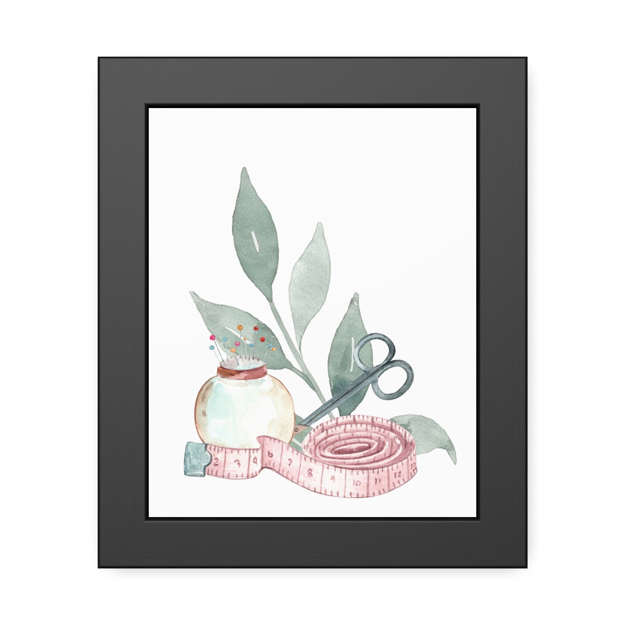 Gather & Measure | Framed Print