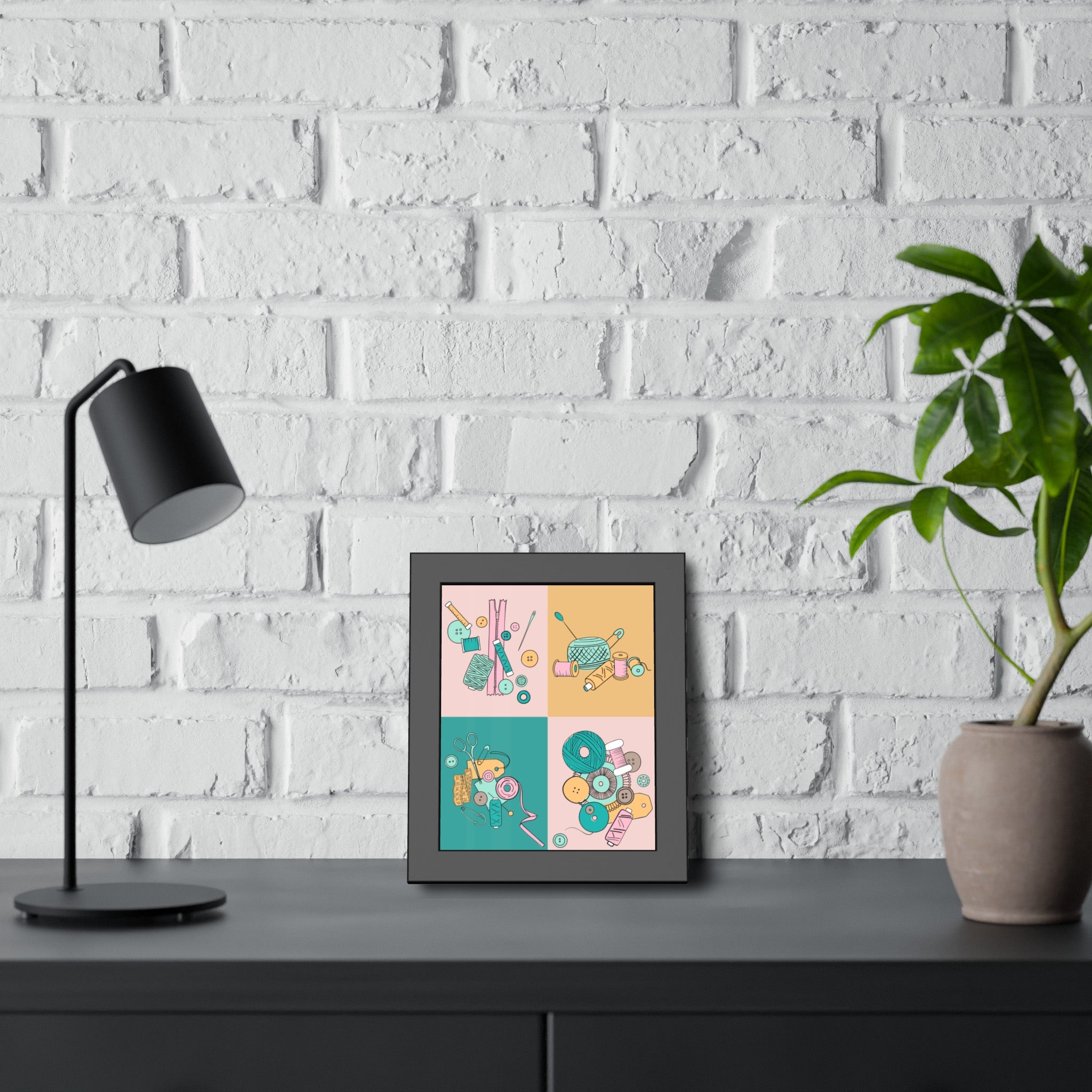 Craft Collage | Framed Print