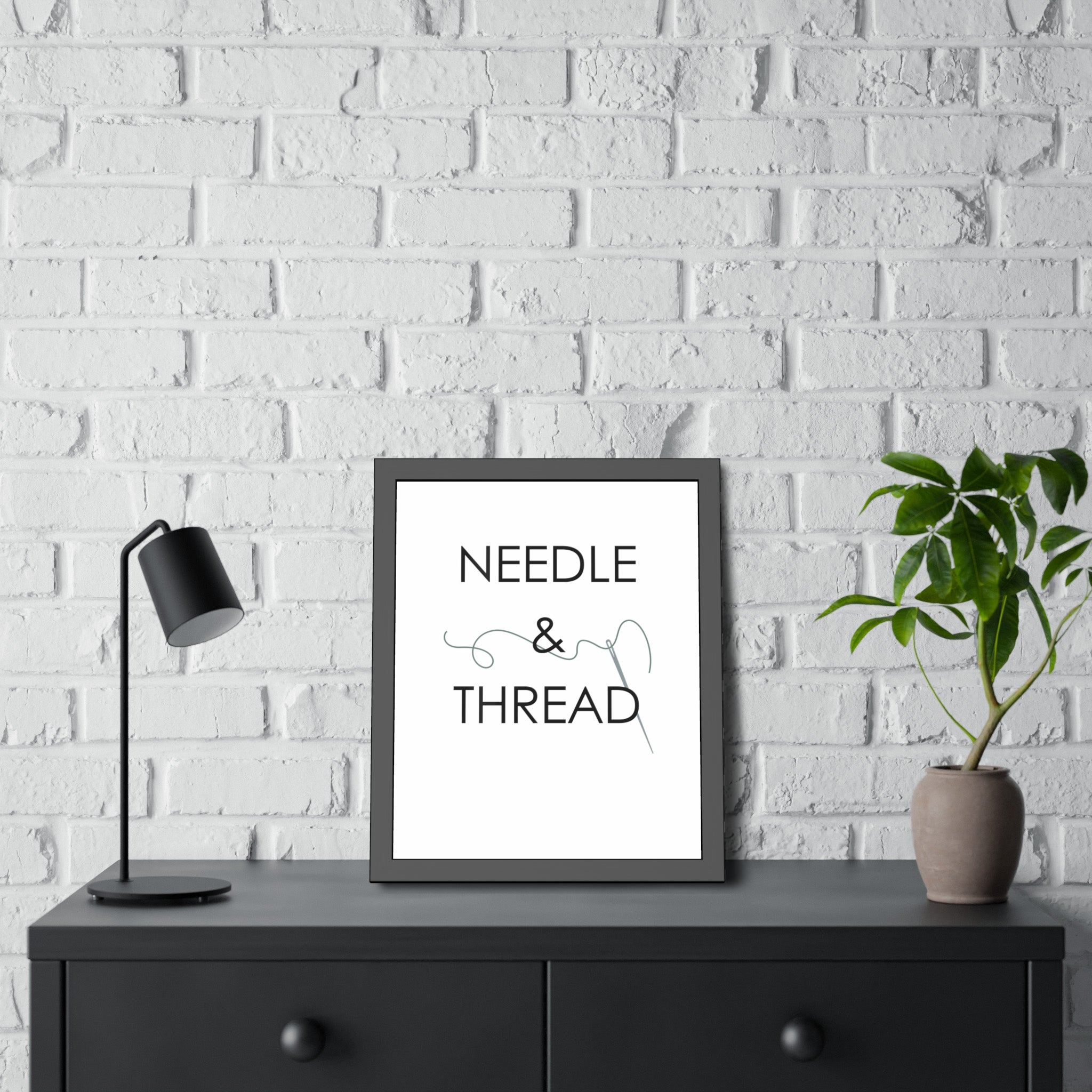 Needle & Thread | Framed Print