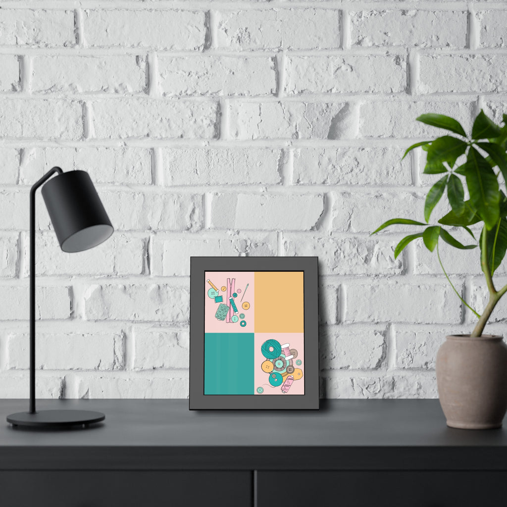 Color & Craft | Framed Print
