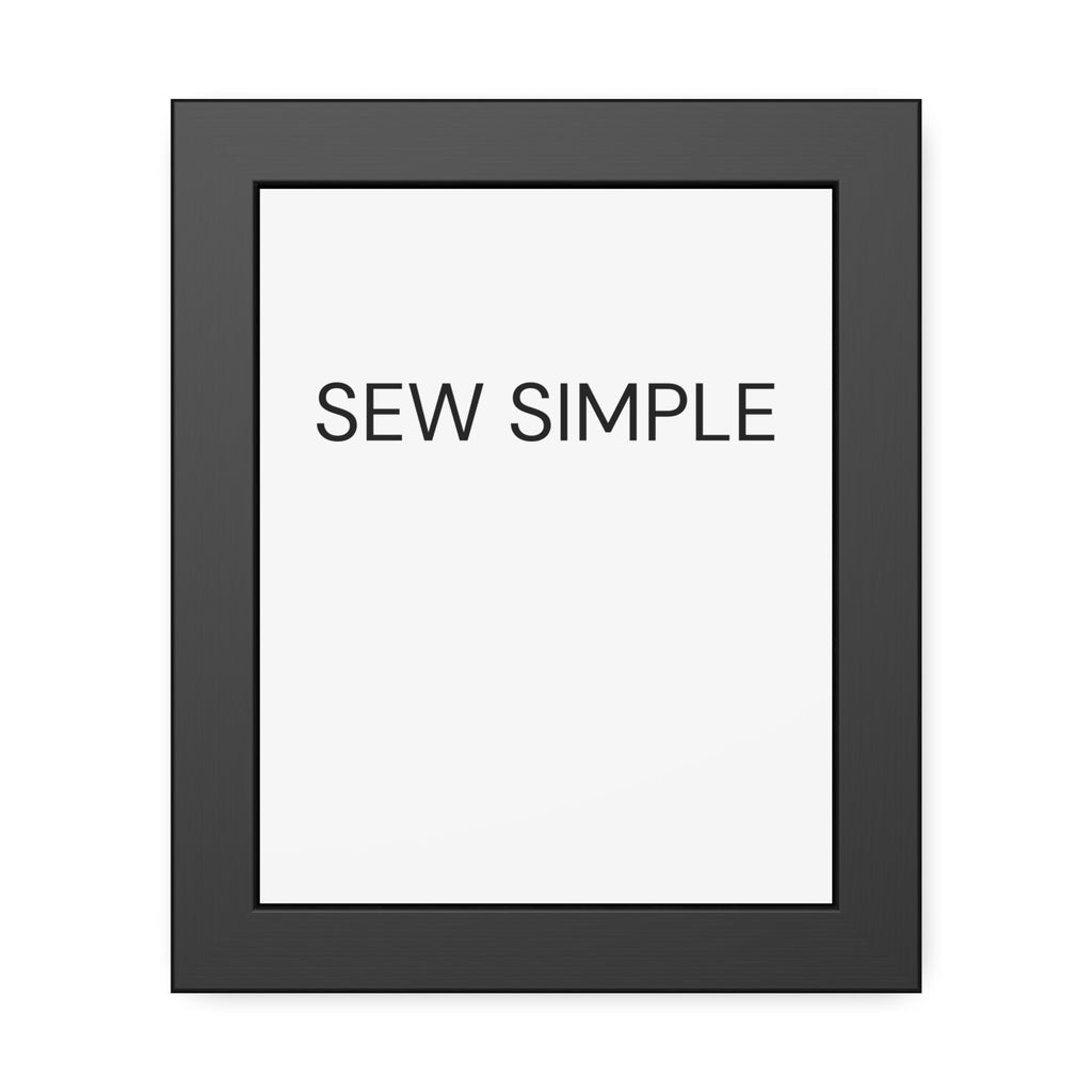 Sew Simple | Framed Print