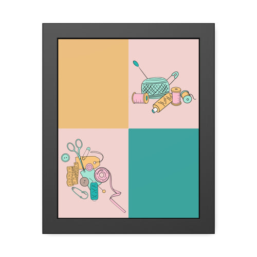 Block & Stitch | Framed Print