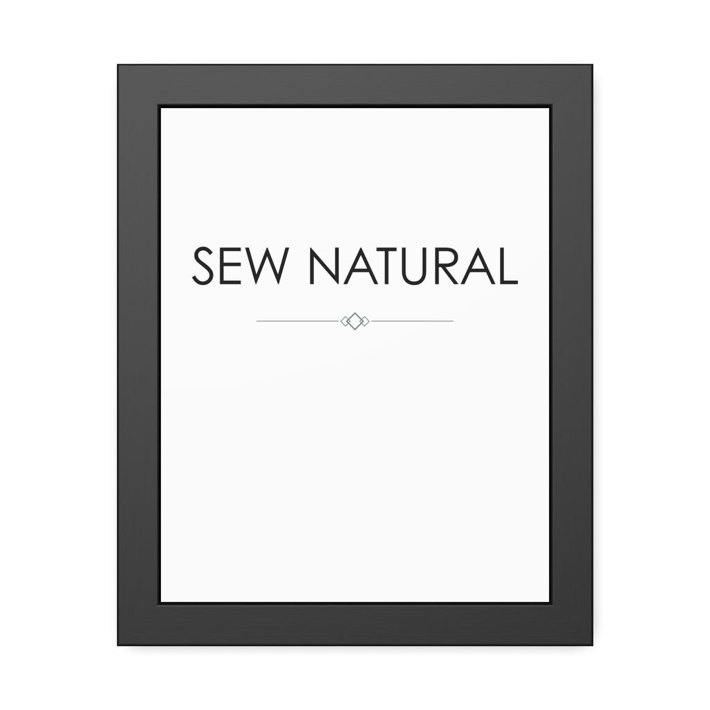 Sew Natural | Framed Print