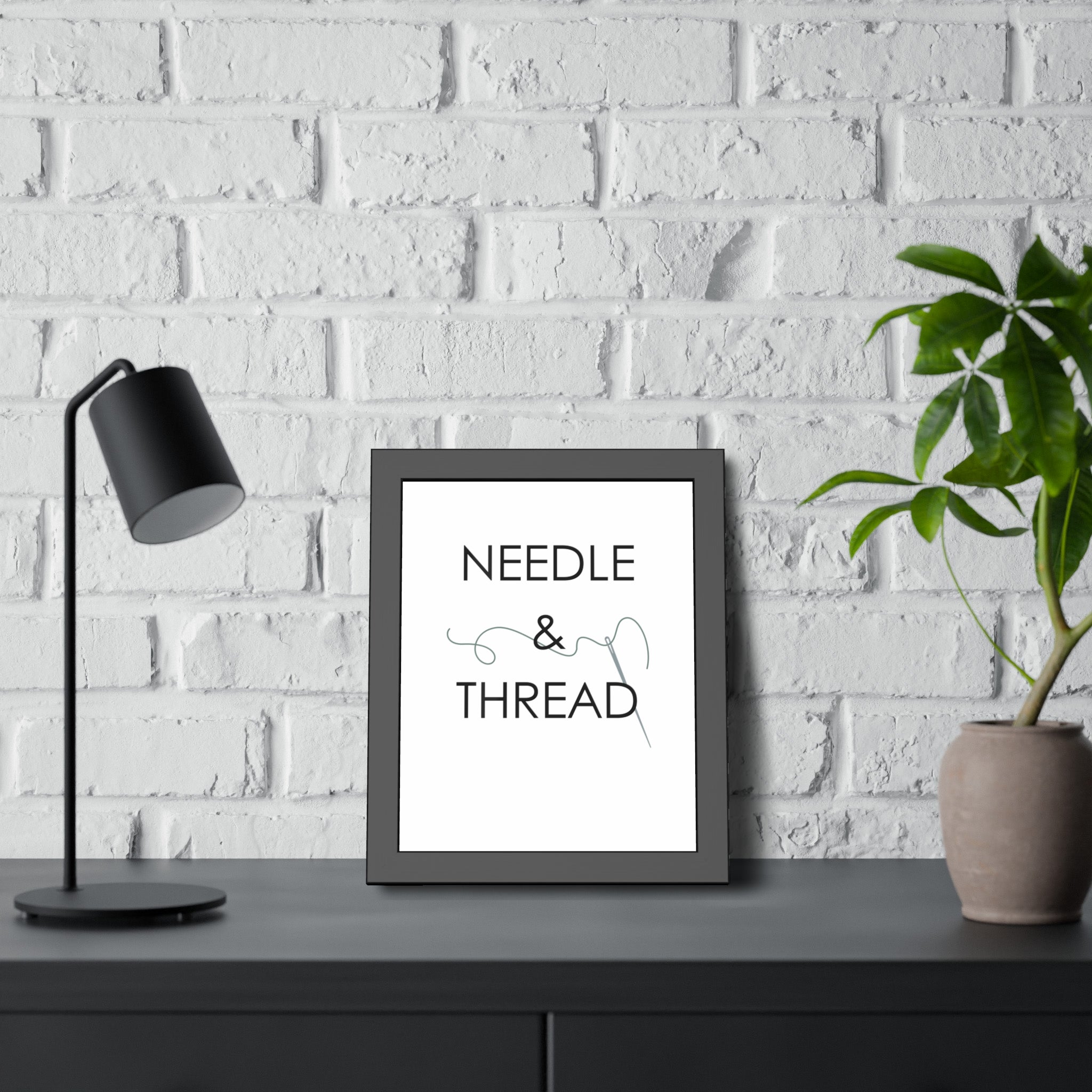 Needle & Thread | Framed Print