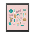 Studio Scatter | Framed Print
