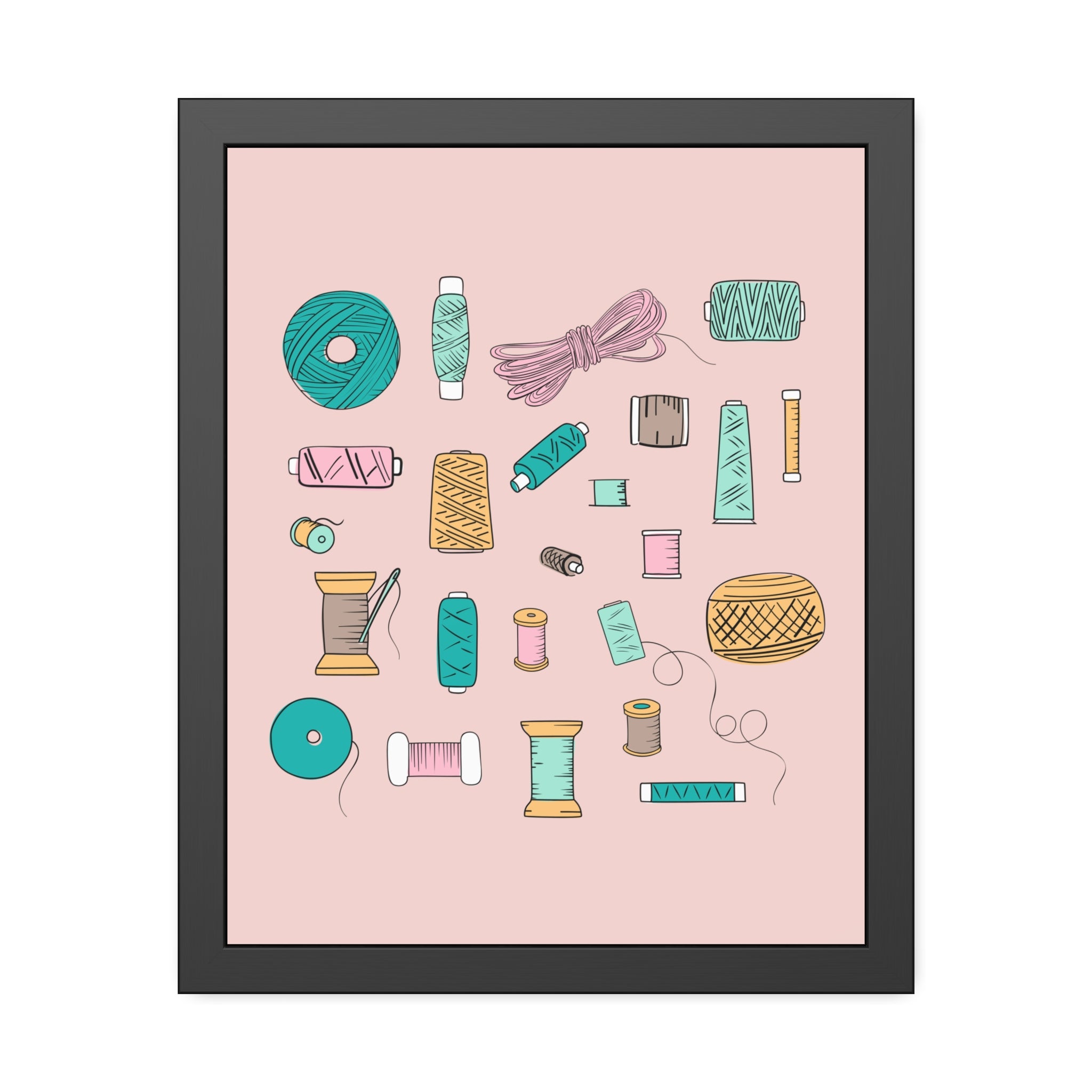 Studio Scatter | Framed Print