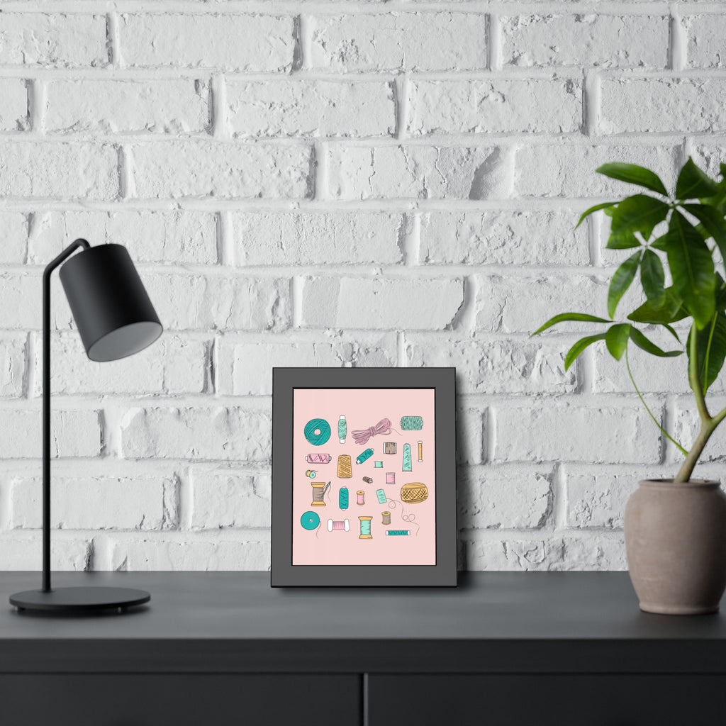 Studio Scatter | Framed Print