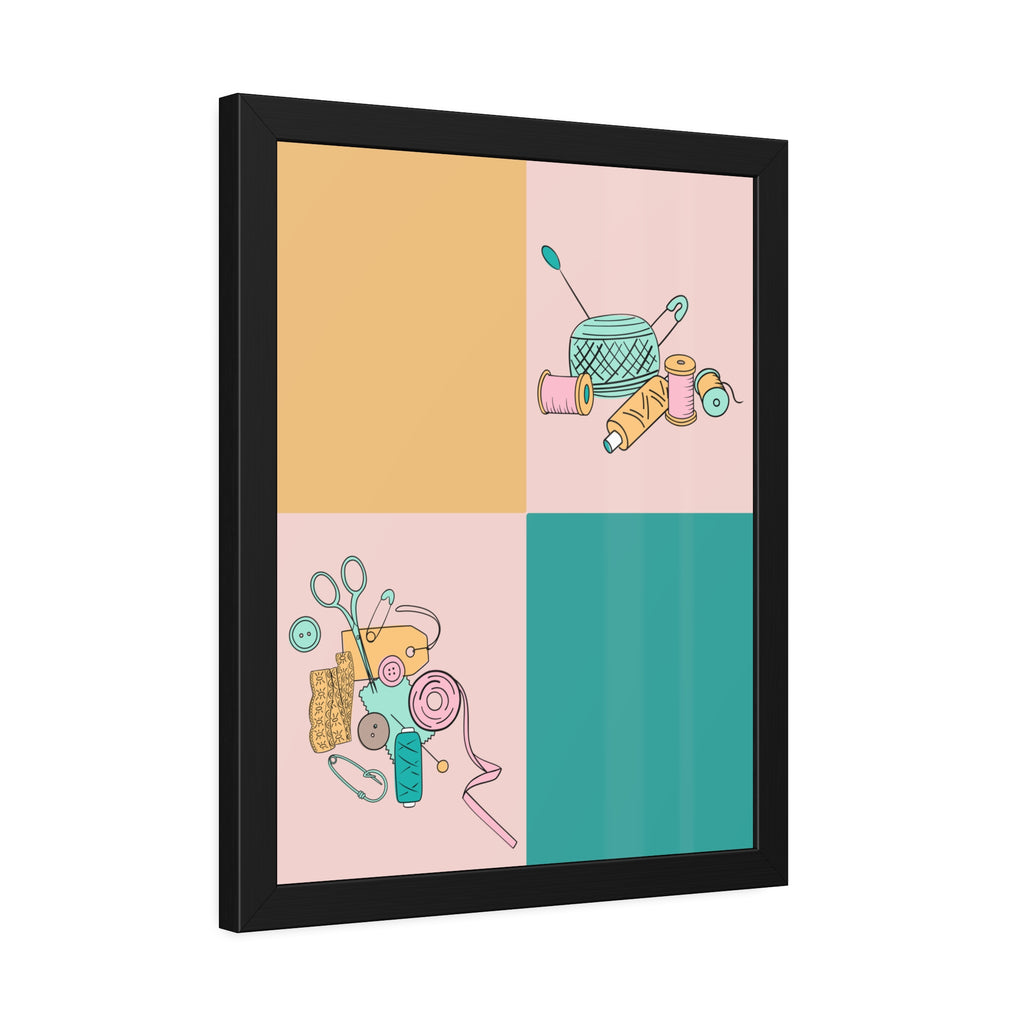 Block & Stitch | Framed Print