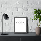 Sew Bright | Framed Print