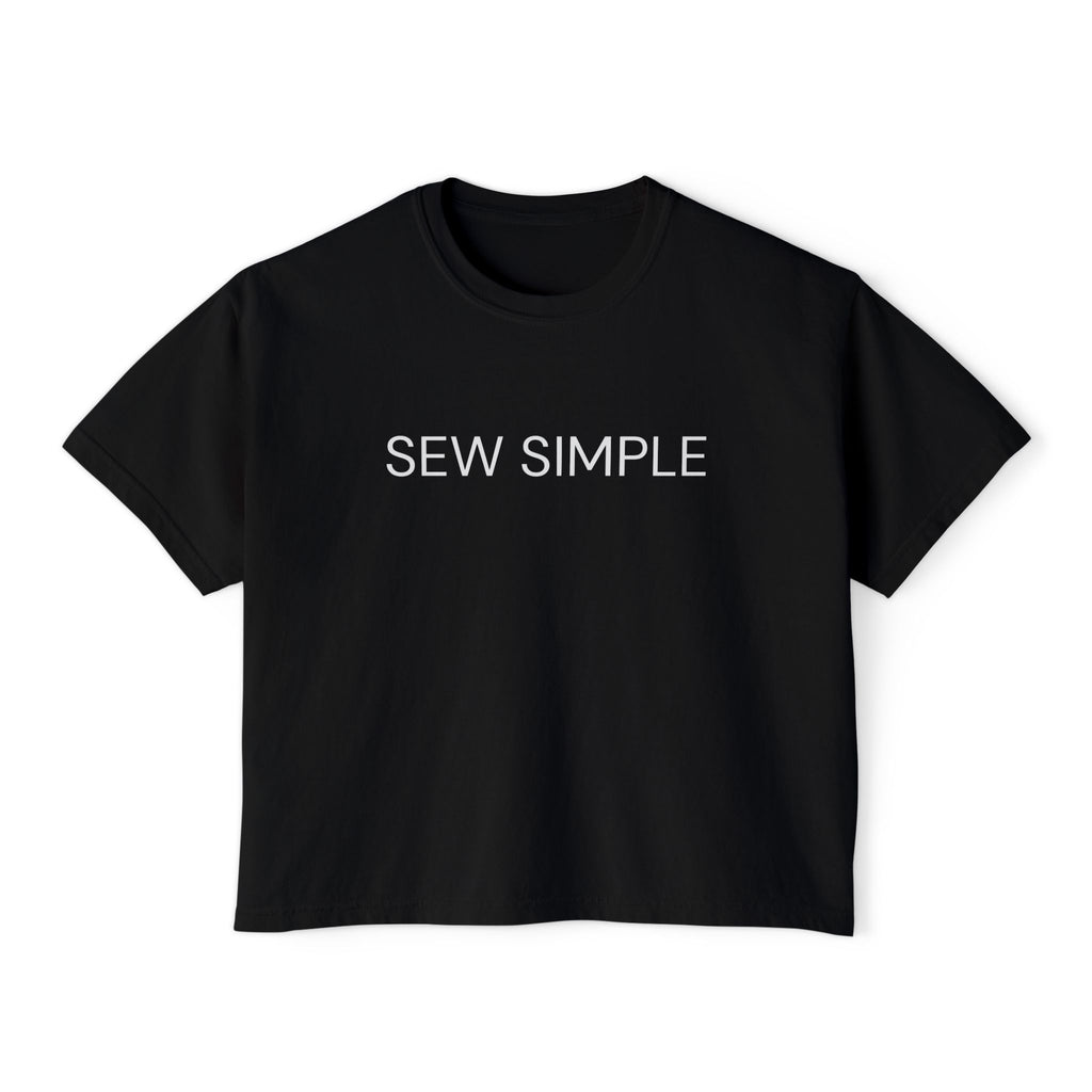 Sew Simple | Women's Boxy T-Shirt