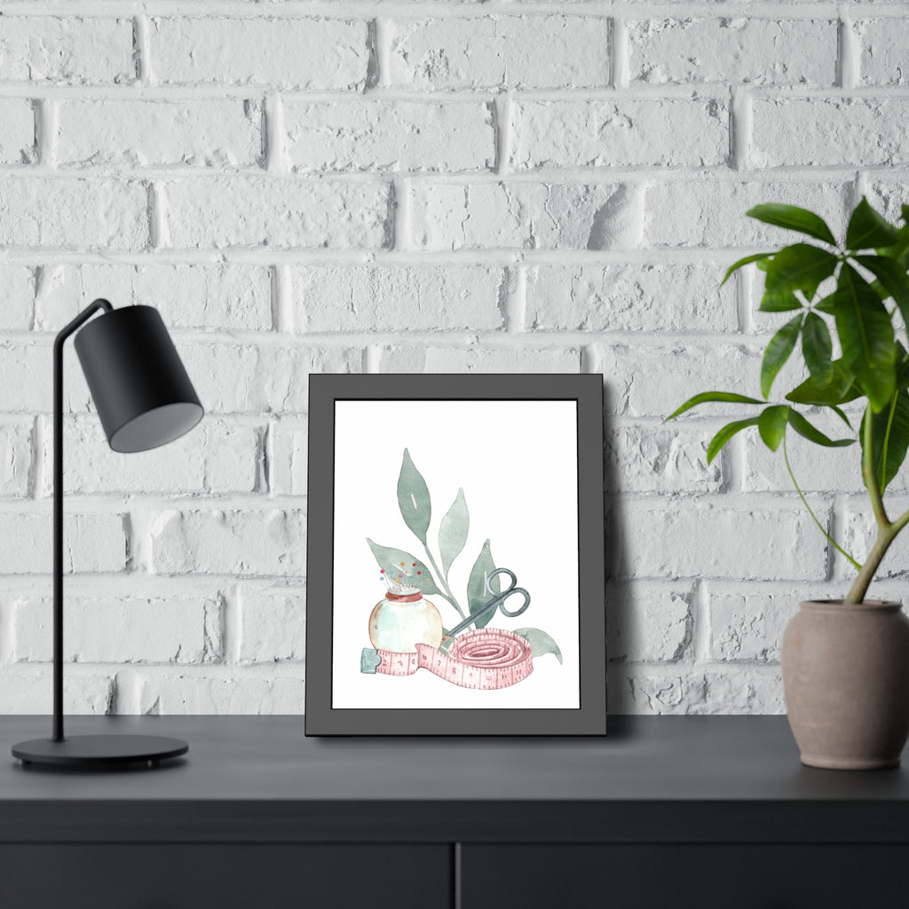 Gather & Measure | Framed Print
