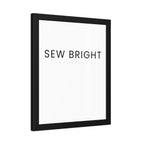 Sew Bright | Framed Print