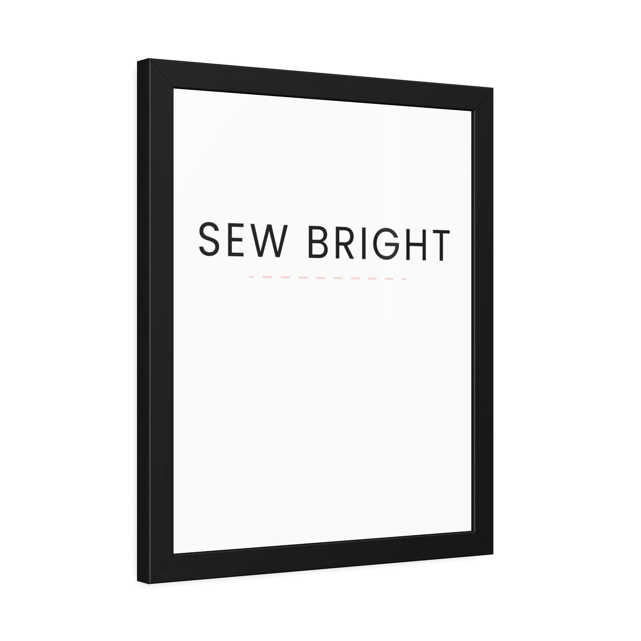 Sew Bright | Framed Print