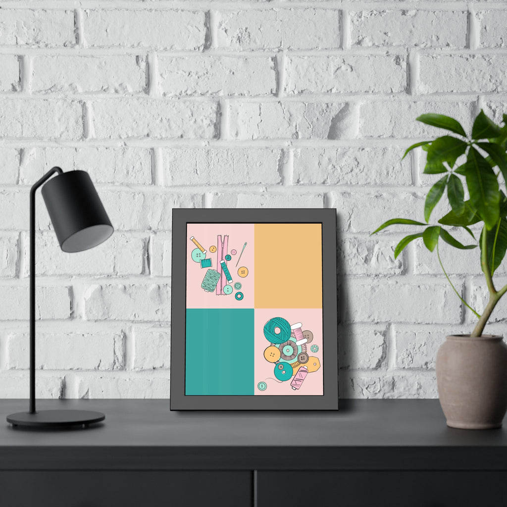Color & Craft | Framed Print