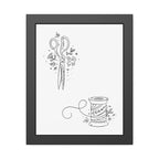 Thread & Shear | Framed Print